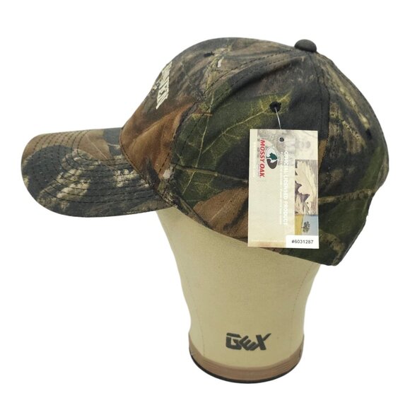 Hunters Haven Mossy Oak Camo Snapback Cap Trucker Baseball Hunting Logo Hat NEW - Picture 9 of 14